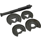 FreeTec Veerspanner compatibel met Mercedes veren spanner W116, W123, W124, W126, W129, W140, W170, W201, W202, W210 Telescoop