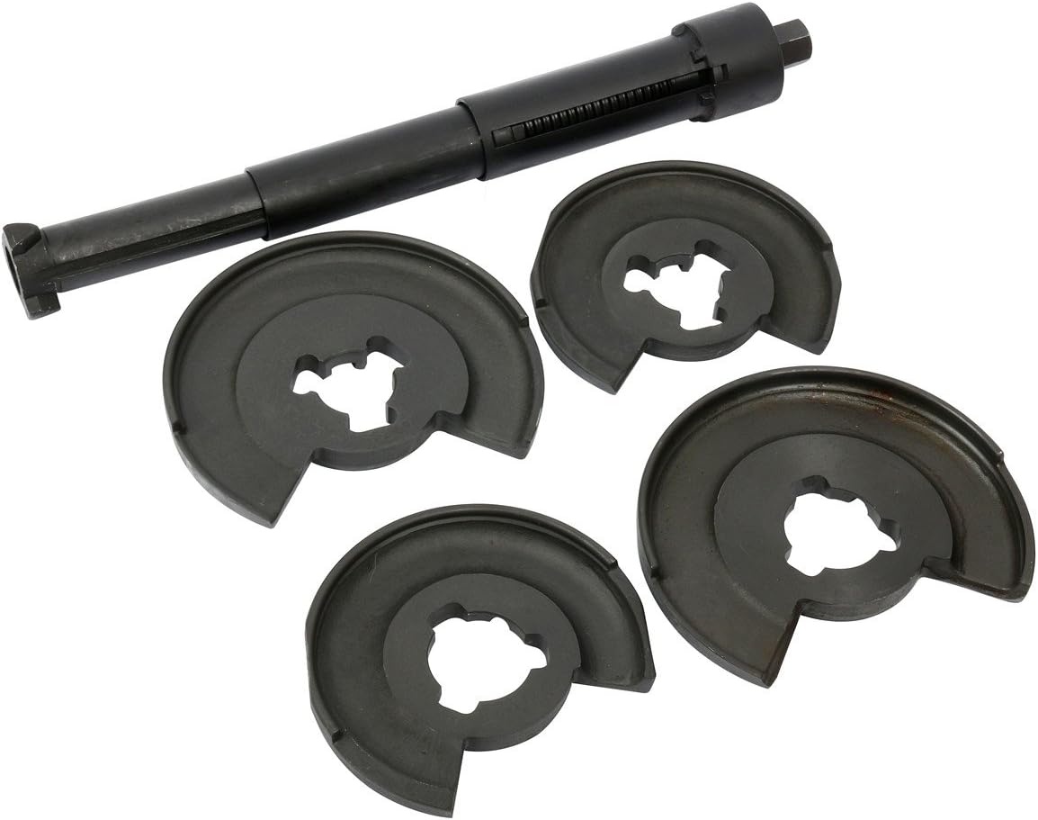 FreeTec Veerspanner compatibel met Mercedes veren spanner W116, W123, W124, W126, W129, W140, W170, W201, W202, W210 Telescoop
