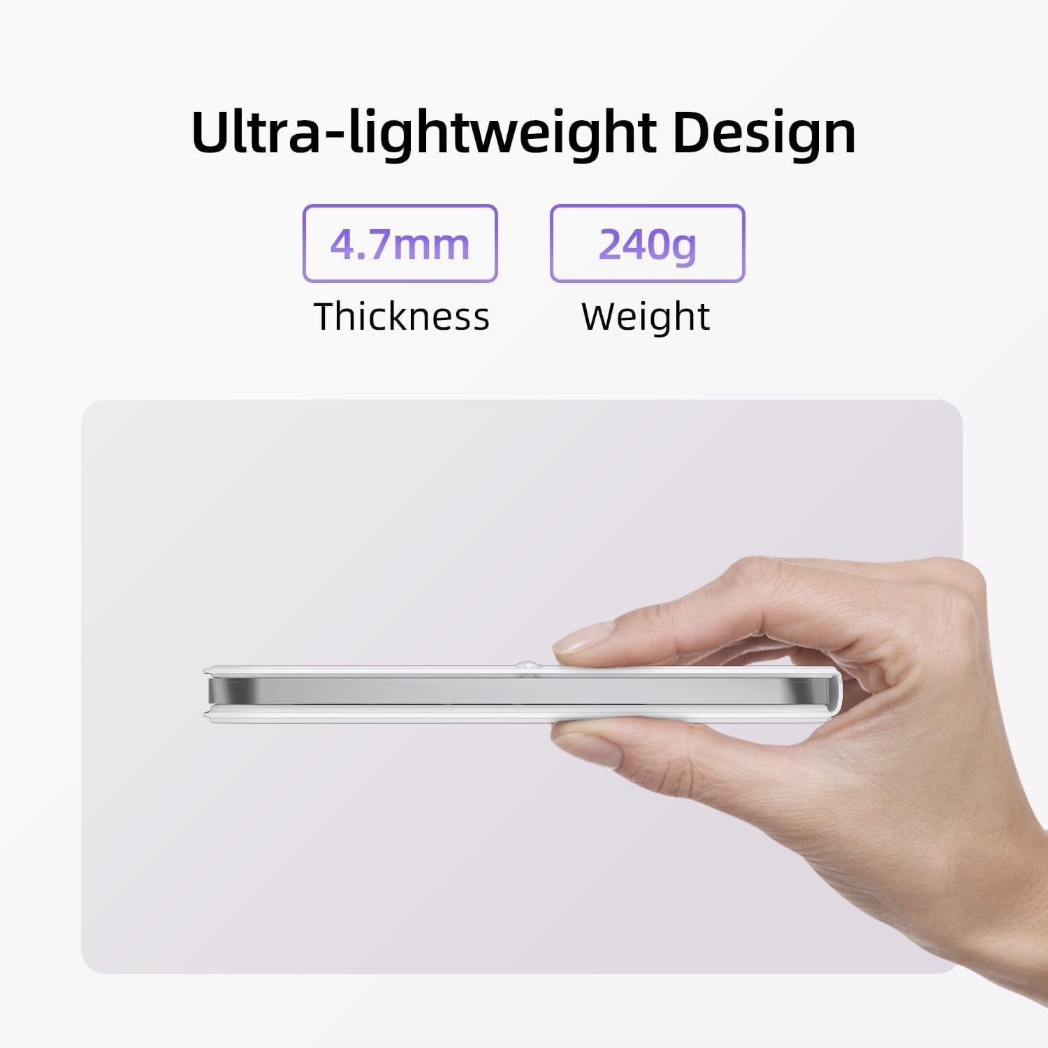 Hoes met Toetsenbord voor iPad Mini 6 (8,3") - Wit - 57% Korting