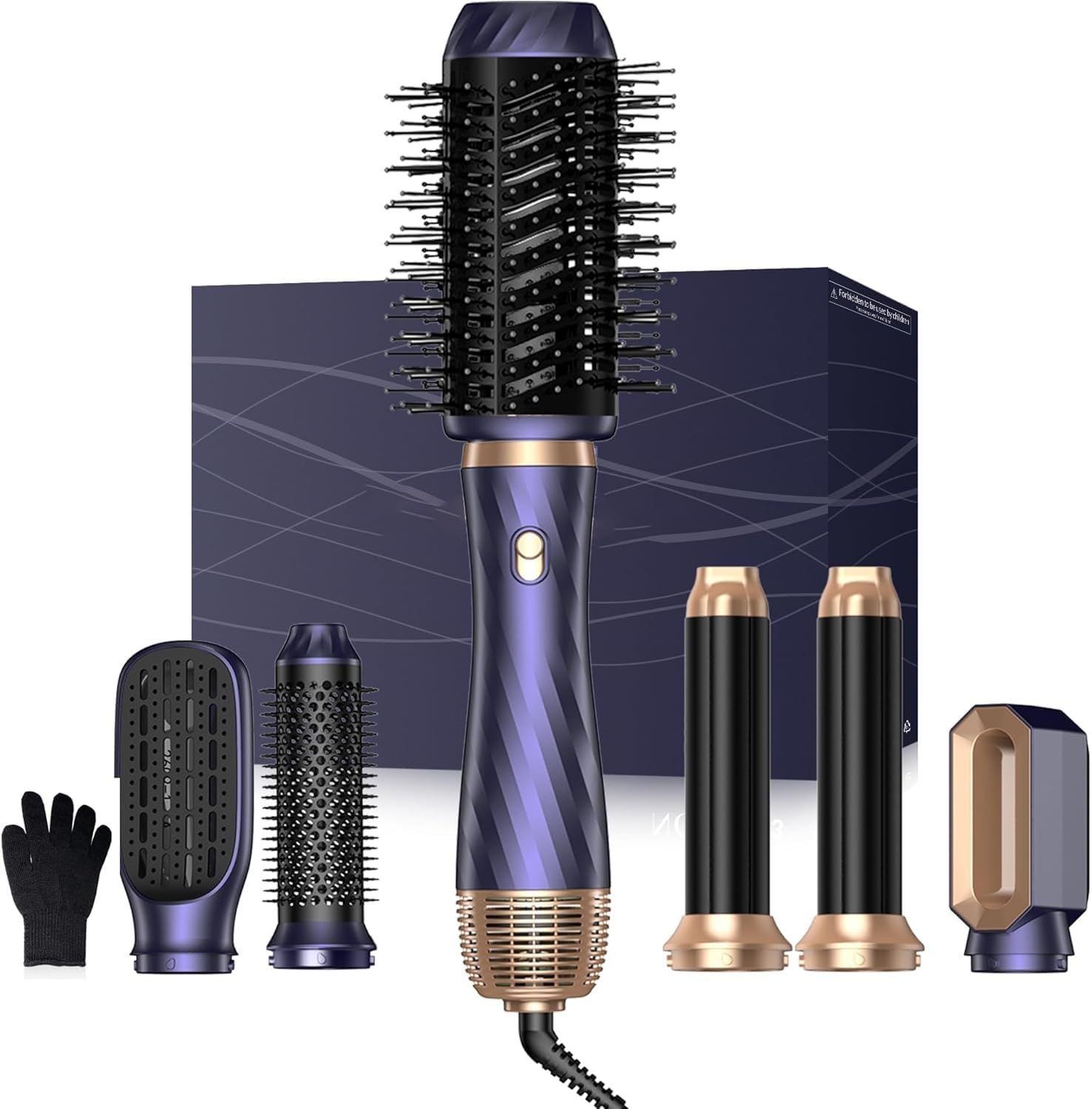 Retourtje: Heteluchtborstel Airstyler Set 6-in-1 - 34% Korting
