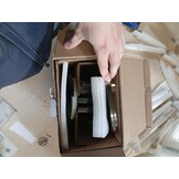 Kachelventilator, 5 vleugels, stille werking, magnetische kachelventilator, hitteaangedreven, open haard, ventilator zonder stroom, voor houtbranders/open haard