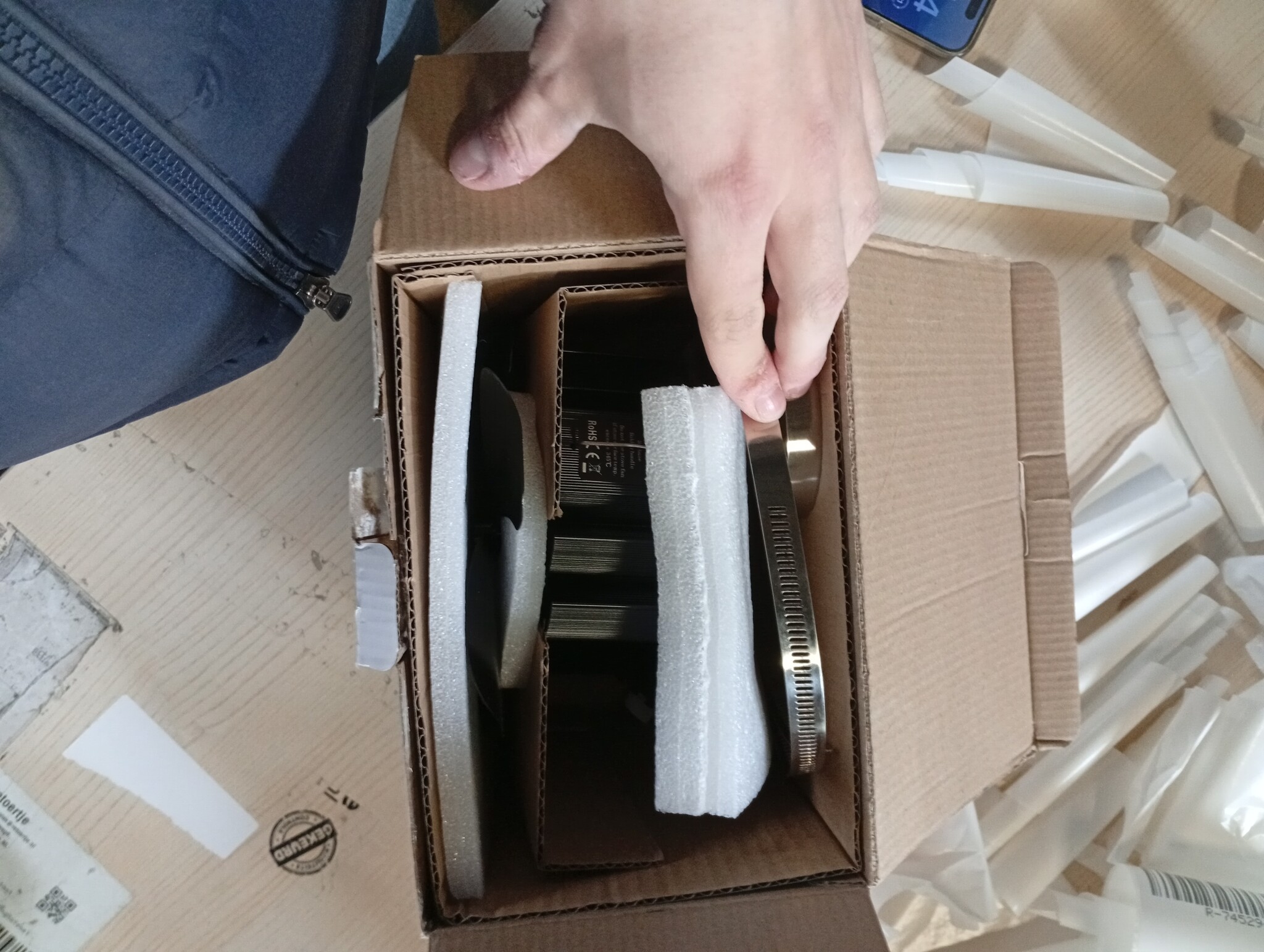 Kachelventilator, 5 vleugels, stille werking, magnetische kachelventilator, hitteaangedreven, open haard, ventilator zonder stroom, voor houtbranders/open haard