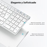 Spaans QWERTY Toetsenbord - Draadloos Bluetooth - 84% Korting