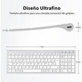 Spaans QWERTY Toetsenbord - Draadloos Bluetooth - 84% Korting