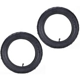 Set van 2 banden 12,5 x 2,25 (12 1/2 x 2 1/4 inch) + slang met gevouwen ventielschacht TR87 vervanging voor Razor, GT - benzine en elektrische scooter, banden voor kinderen en balansfietsen