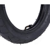 Set van 2 banden 12,5 x 2,25 (12 1/2 x 2 1/4 inch) + slang met gevouwen ventielschacht TR87 vervanging voor Razor, GT - benzine en elektrische scooter, banden voor kinderen en balansfietsen
