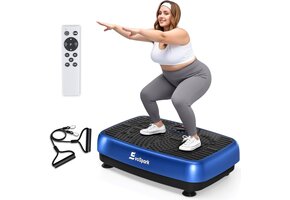 Vibratieplaat Dubbele Motor 2025 - Full-body Training & Vetverbranding (-41%)