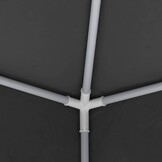 vidaXL Partytent met zijwanden professioneel 90 g/m² 2x2 m antraciet