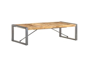vidaXL Salontafel 140x70x40 cm ruw mangohout