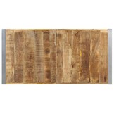vidaXL Salontafel 140x70x40 cm ruw mangohout