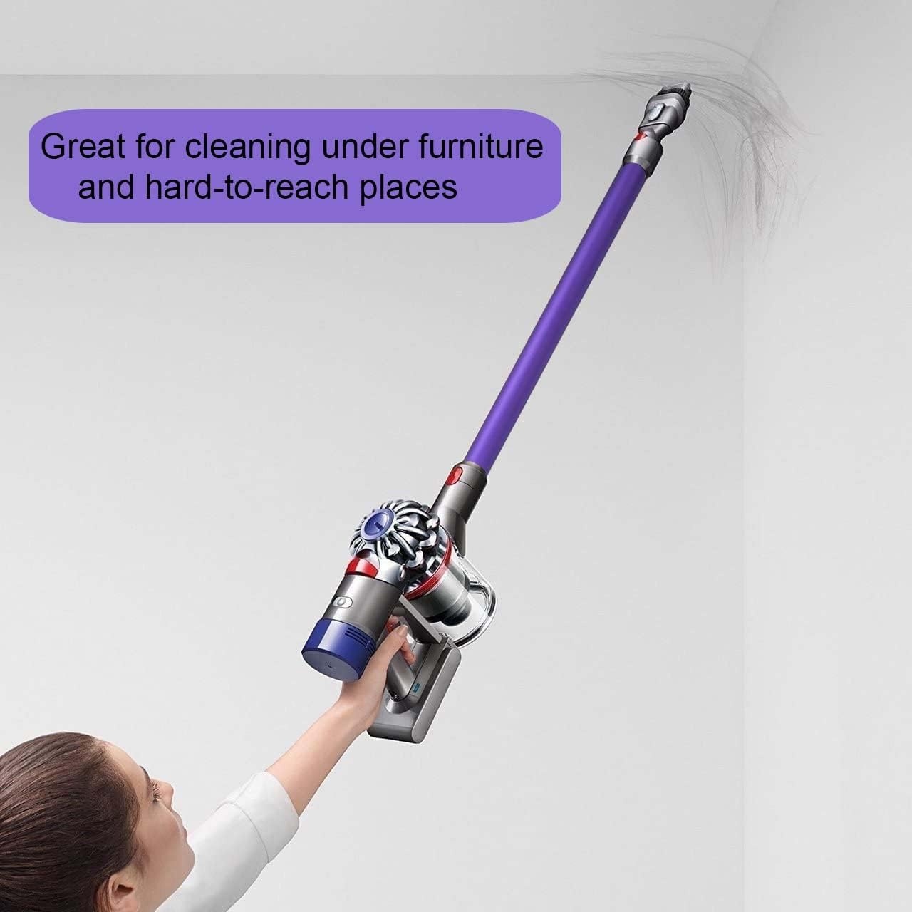 verlengbuis met snelsluiting voor Dyson V15 V11 V10 V8 V7 steelstofzuiger, reserveonderdelen verlengstang is 72cm, paarse buis accessoires