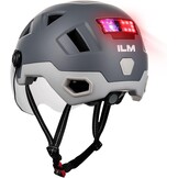 ILM Slimme Fietshelm met Bluetooth en LED Verlichting - NTA8776/CE/CPSC Gecertificeerd - Maat L-XL - Zwart