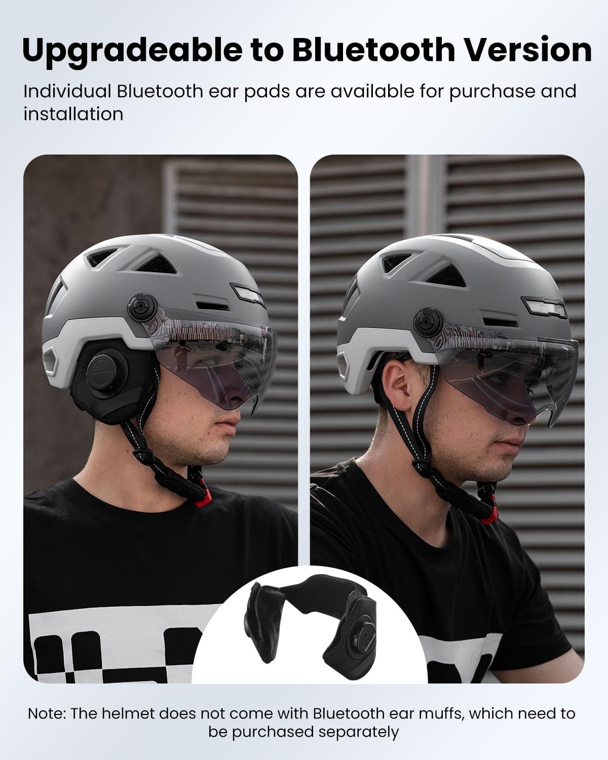 ILM Slimme Fietshelm met Bluetooth en LED Verlichting - NTA8776/CE/CPSC Gecertificeerd - Maat L-XL - Zwart