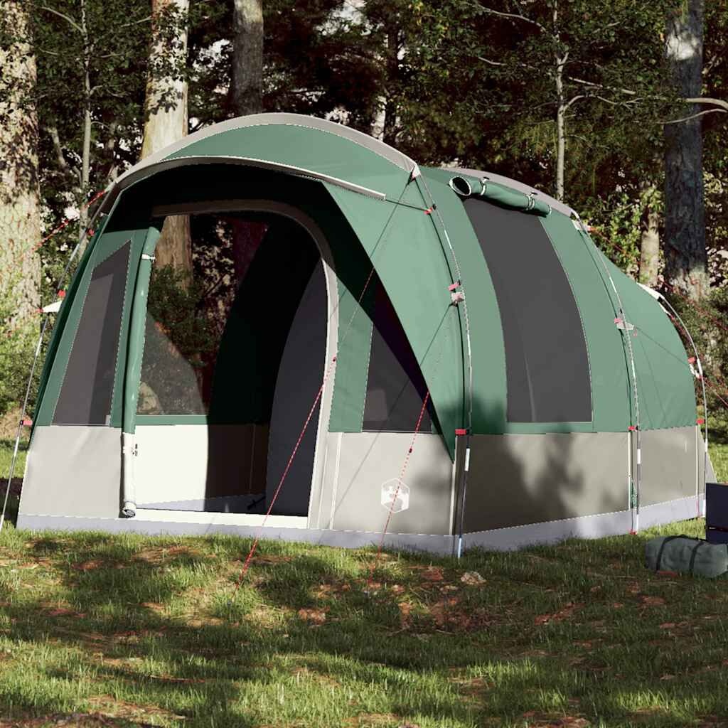 vidaXL Tunneltent 3-persoons waterdicht groen