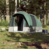 vidaXL Tunneltent 3-persoons waterdicht groen