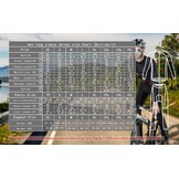Moxilyn Heren wielersport herfst complet fietskleding set lange mouwen wielersport pak voor MTB fiets broek met 20D vulling ademend