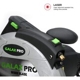 Duplex Pro 76321L Cirkelzaag, 1400 W, 5500 tpm, geleiderail, lemmet 185 mm, maximaal 62 mm (90 graden), 46 mm (45 graden), parallelaanslag, elektrische zaag voor hout, kunststof en metaal.