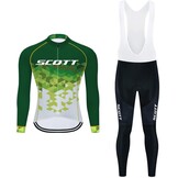 Moxilyn Heren wielersport herfst complet fietskleding set lange mouwen wielersport pak voor MTB fiets broek met 20D vulling ademend