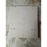 vidaXL Kledingkast 70x32,5x35 cm bewerkt hout hoogglans wit