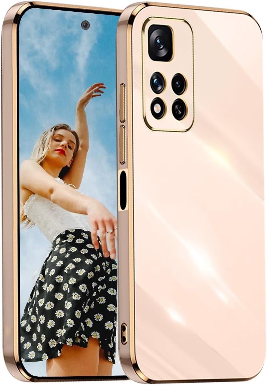 Telefoonhoesje Xiaomi Redmi Note 11 Pro, 70% Korting, Groen