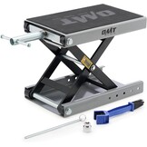 OMT Motorlift, Motorfietslift met platform, Max. 500kg schaarlift met basis& T-hendel, Heavy Duty Motorfiets schaartafeltje voor dirt bike touring cruiser