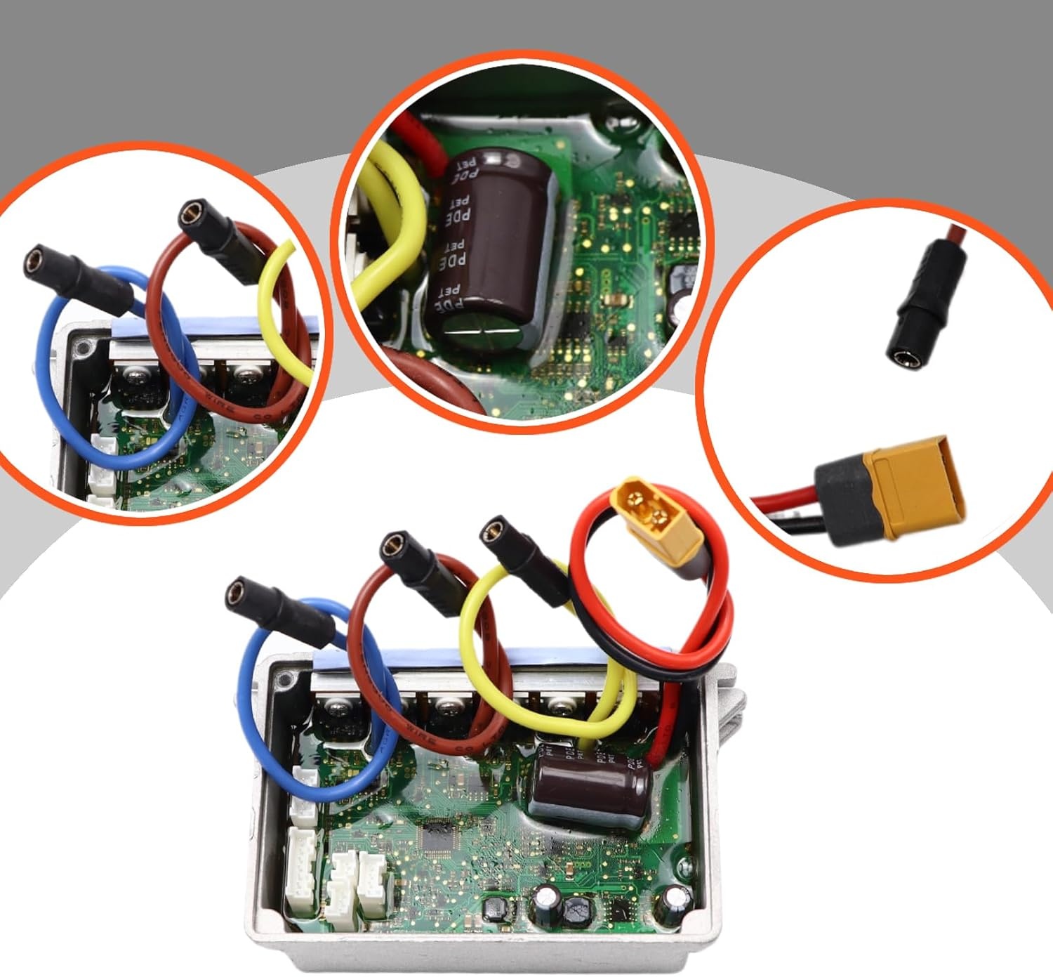Elektrische step-controller voor Ninebot Max G30D 2 controllers, montagekit voor Max G30 G30D G30LP tuning-chip E Scooter