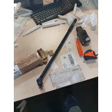 DURATECH Breaker Bar met 240 ° Draaibare 1/2" Aandrijfkop, 60 cm Lang Handvat, Scharniergreep Draaimomentsleutel Heavy-duty Sleutel, Hoog Draaimoment (tot ca. 780 Nm), Zwart