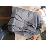 WOLTU Rechthoekig Zonnedoek 5x7m Grijs Waterafstotend Polyester met UV Bescherming voor Tuin en Terras