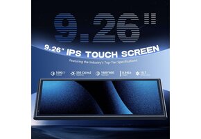 Draadloos CarPlay/Android Auto Scherm 9.26" met Camera & Bluetooth 5.0 - 53% Korting