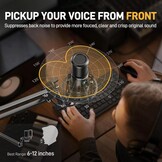MAONO USB Microfoon: 192 kHz/24-bit voor Streamen & YouTube (-34%)