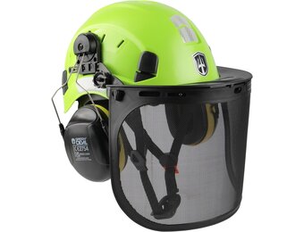 Veiligheidshelm Bosbouw 3-in-1 met Gehoorbescherming - 29% Korting!