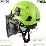 Veiligheidshelm Bosbouw 3-in-1 met Gehoorbescherming - 29% Korting!