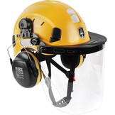Veiligheidshelm Bosbouw 3-in-1 met Gehoorbescherming - 29% Korting!
