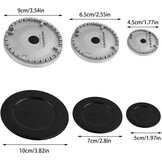 Universele Gasfornuis Branderkap Set (4 Stuks) - 32% Korting!