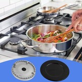 Universele Gasfornuis Branderkap Set (4 Stuks) - 32% Korting!