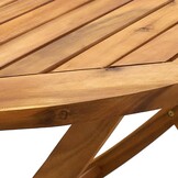 VidaXL Inklapbare Tuintafel Acaciahout 160x85cm - 35% Korting!