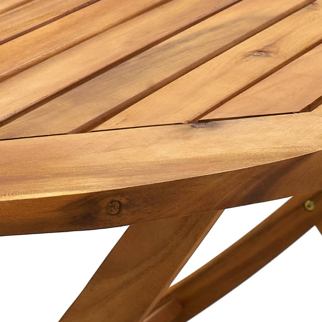 VidaXL Inklapbare Tuintafel Acaciahout 160x85cm - 35% Korting!