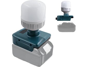 LED Bouwlamp voor Makita 18V Accu | 12W | -54% Korting