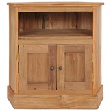 vidaXL Hoekkast Massief Teakhout 60x45x60 cm - 35% Korting
