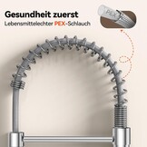 Keukenkraan RVS met Uittrekbare Douche - 28% Korting