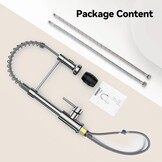 Keukenkraan RVS met Uittrekbare Douche - 28% Korting