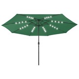 VidaXL Parasol Groen 400cm - 34% Korting!