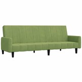 vidaXL Slaapbank Fluweel Lichtgroen - 35% Korting!