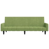 vidaXL Slaapbank Fluweel Lichtgroen - 35% Korting!
