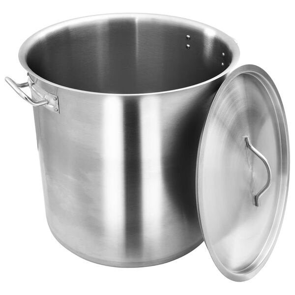 vidaXL Kookpan 71L RVS - 35% Korting!