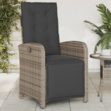 VidaXL Tuinstoelen 2 st. Verstelbaar met Voetensteun - 35% Korting!