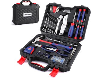WORKPRO 160-delige Gereedschapskoffer - 58% Korting!