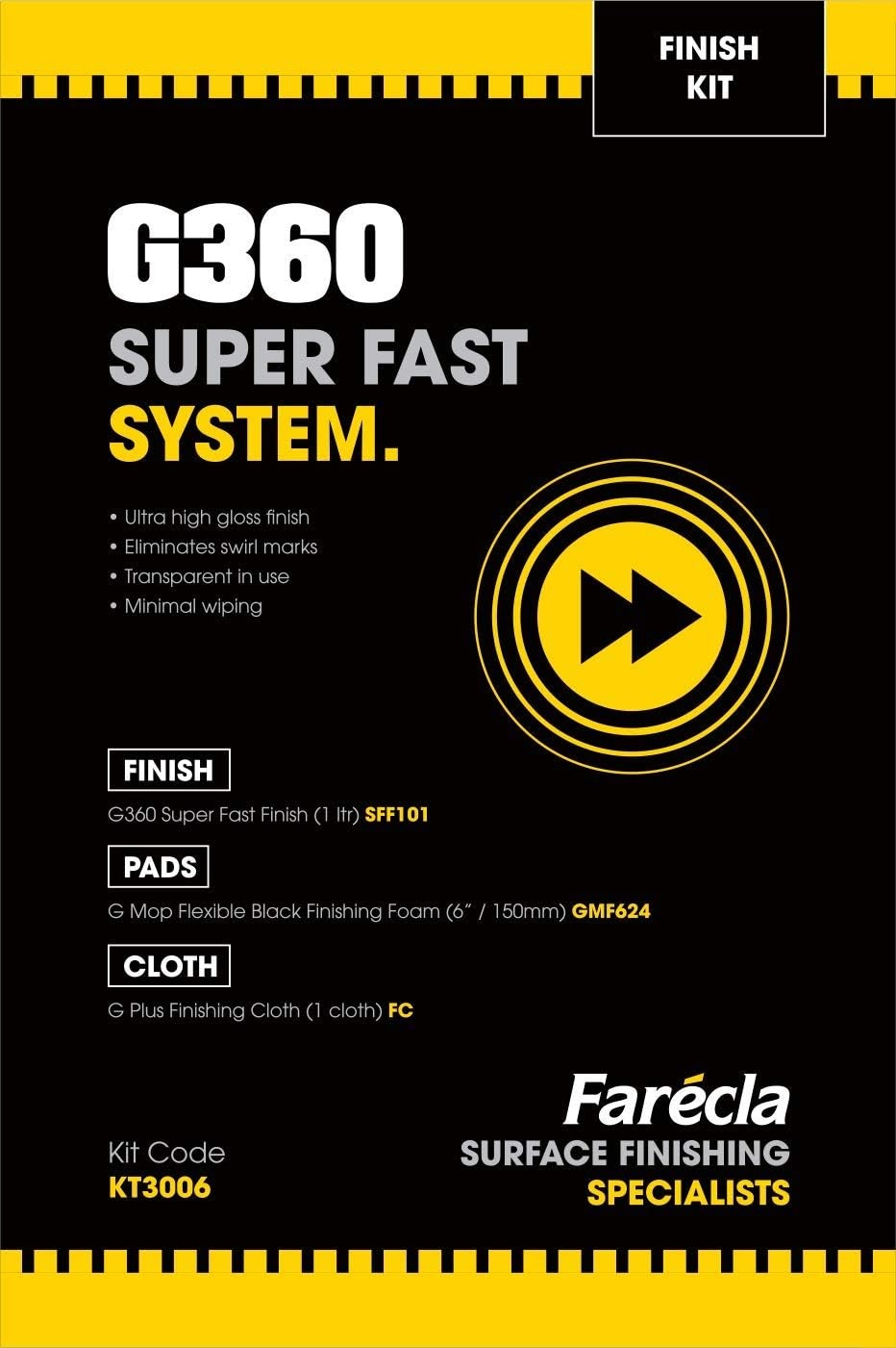 FARECLA KT3006 Finish Kit Donkere Kleuren - 1L | 34% Korting!