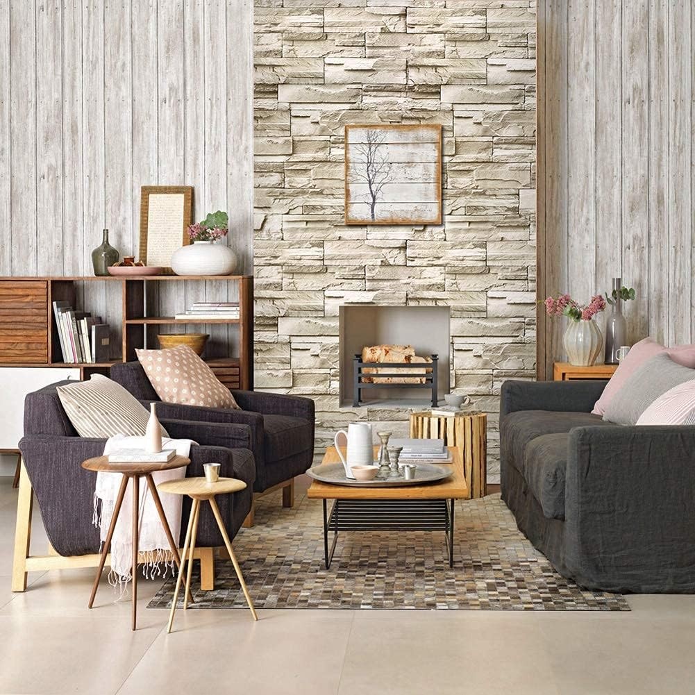 myforHD Behang Beige Baksteen - 30% Korting!