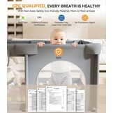 Nulzun Baby Box 130x130 cm - Veilige Speelbox 34% Korting!